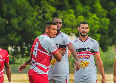 River encarou a seleção de são Francisco no CT Afrânio Nunes.