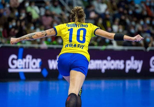 Seleção brasileira feminina de handebol ganha do Paraguai
