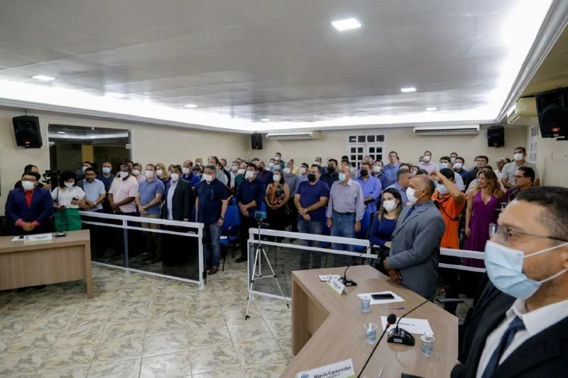 Sessão solene realizada pela Câmara Municipal de Oeiras