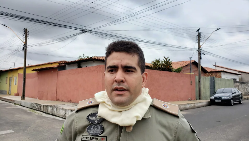 Tenente Pedro, do Corpo de Bombeiros