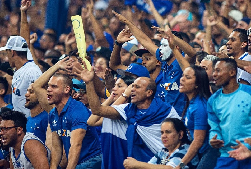 Torcida do Cruzeiro.