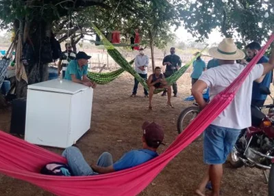 Trabalhadores regatados pelo Ministério Público do Trabalho no Piauí