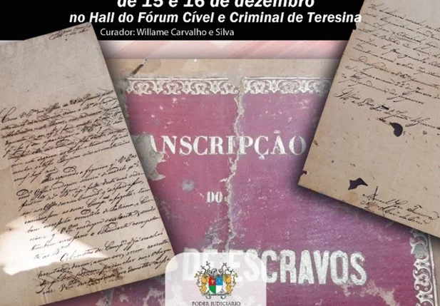 Tribunal de Justiça do Piauí realiza Exposição Documental em 9 cidades nesta quarta-feira (15) e quinta-feira (16)