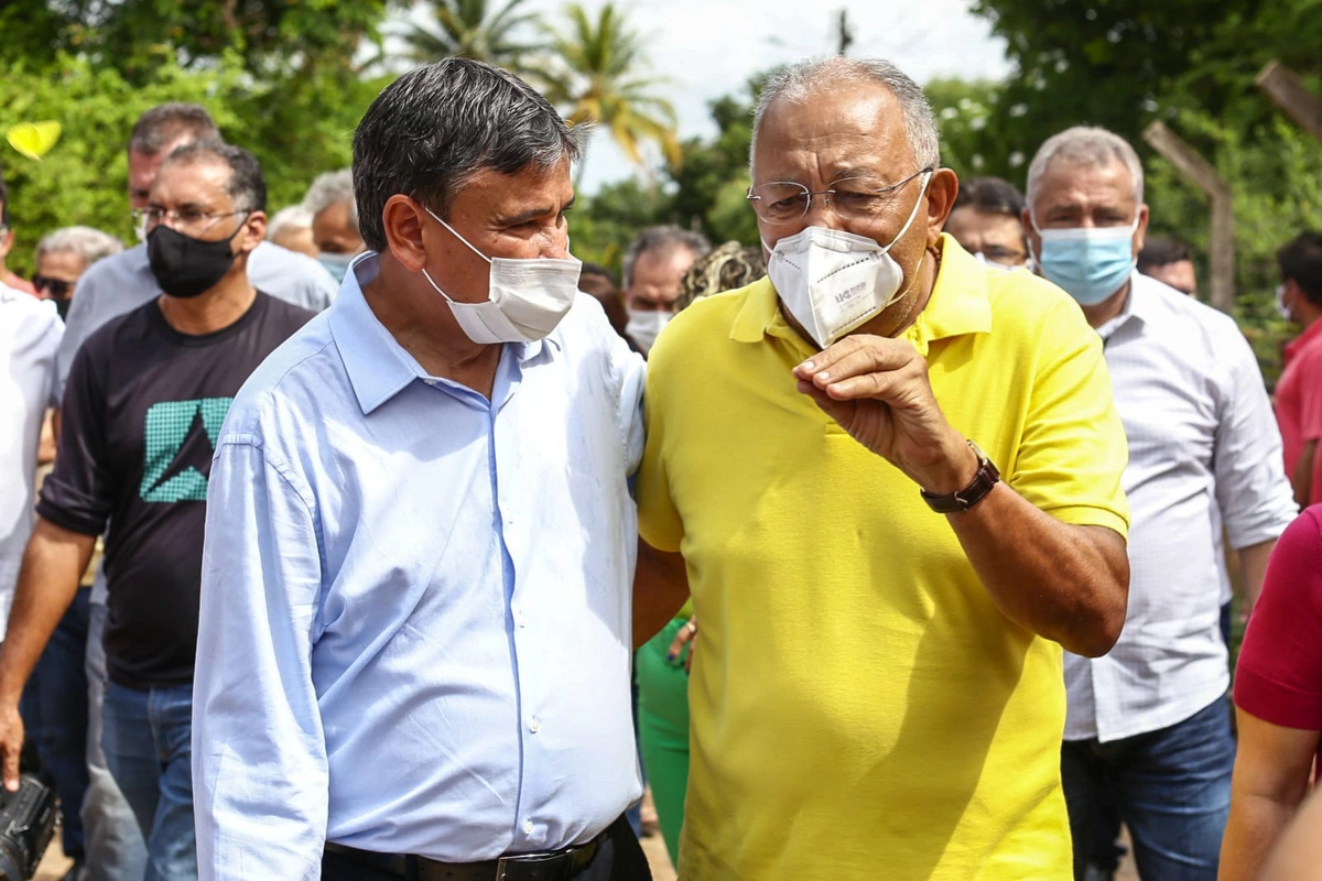 Governador Wellington Dias e Prefeito Dr. Pessoa