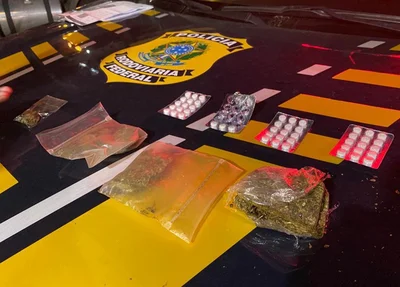 A droga foi apreendida pela Polícia Rodoviária Federal