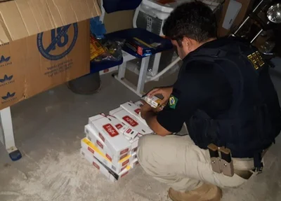 Apreensão de cigarros contrabandeados em Picos