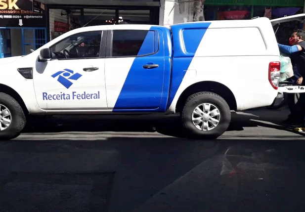 Apreensão realizada pela Receita Federal