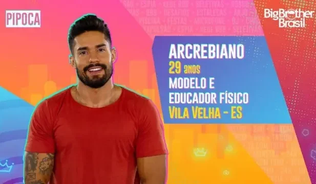 Arcrebiano é o segundo eliminado do BBB 21 com 64% dos votos