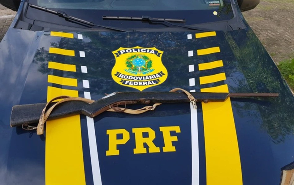 Arma de fabricação caseira encontrada em Campo Maior