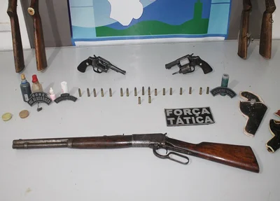 Armas apreendidas