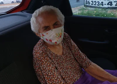 Dona Ursulina Vasconcelos, 98 anos
