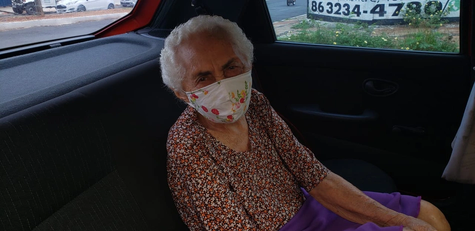 Dona Ursulina Vasconcelos, 98 anos