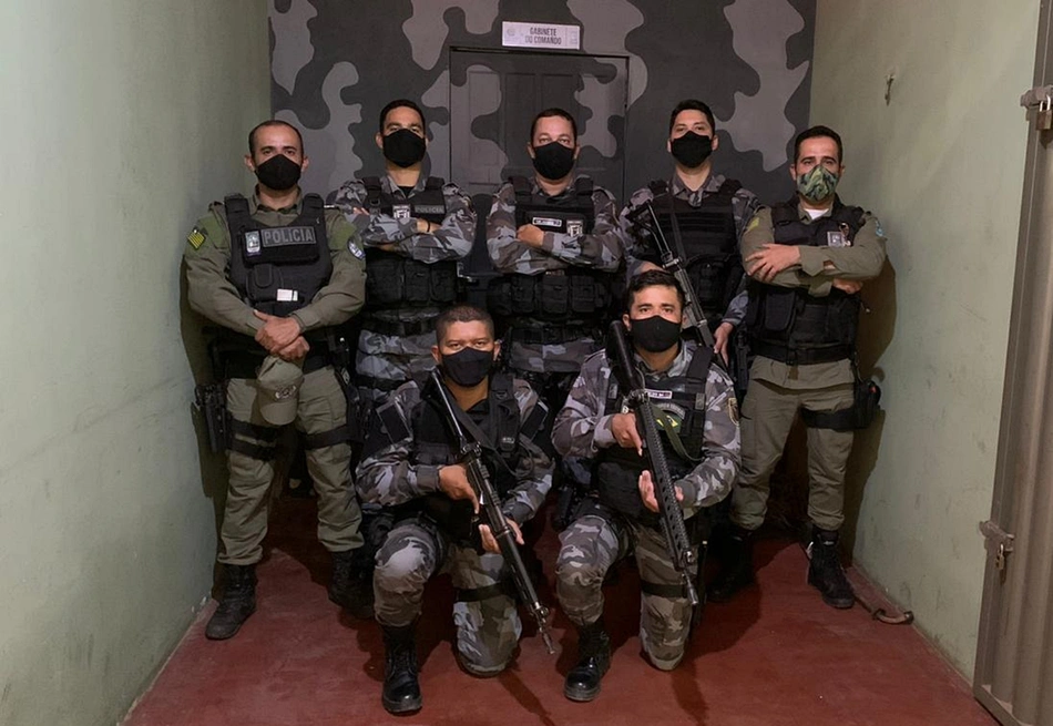 Equipe que realizou a operação