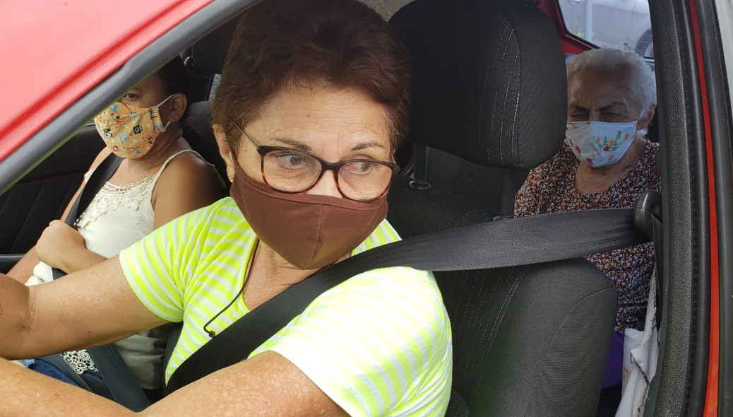 Fátima Vasconcelos, mãe da dona Ursulina