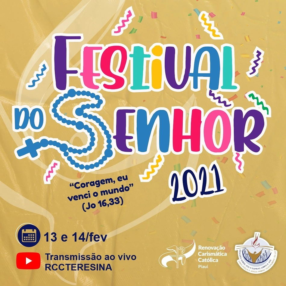 Festival do Senhor terá formato online
