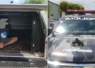 Homem preso em Simplício Mendes