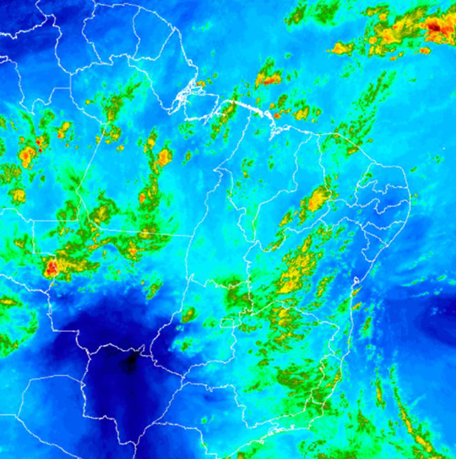 Imagem do satélite