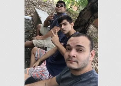 Jean Carlos, Thiago Ruan e Francisco Moisés (da esquerda para a direita)