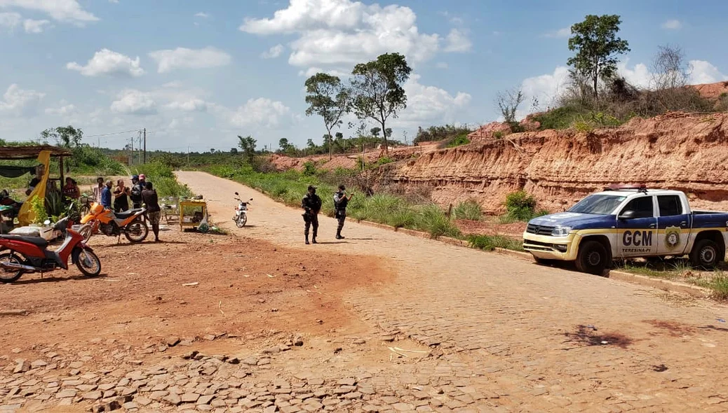 Local onde ocorreu a confusão