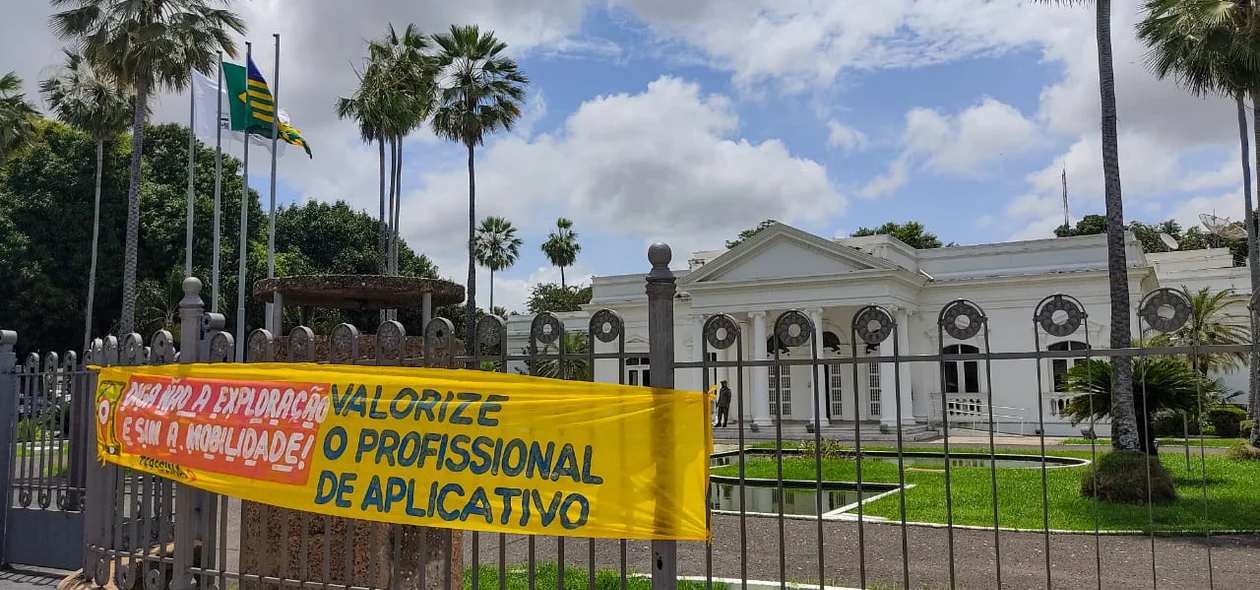 Manifestação foi pacífica