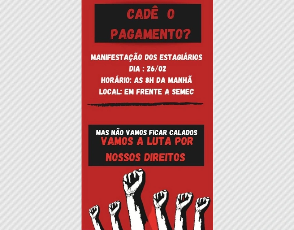 Manifestação marcada para esta sexta-feira