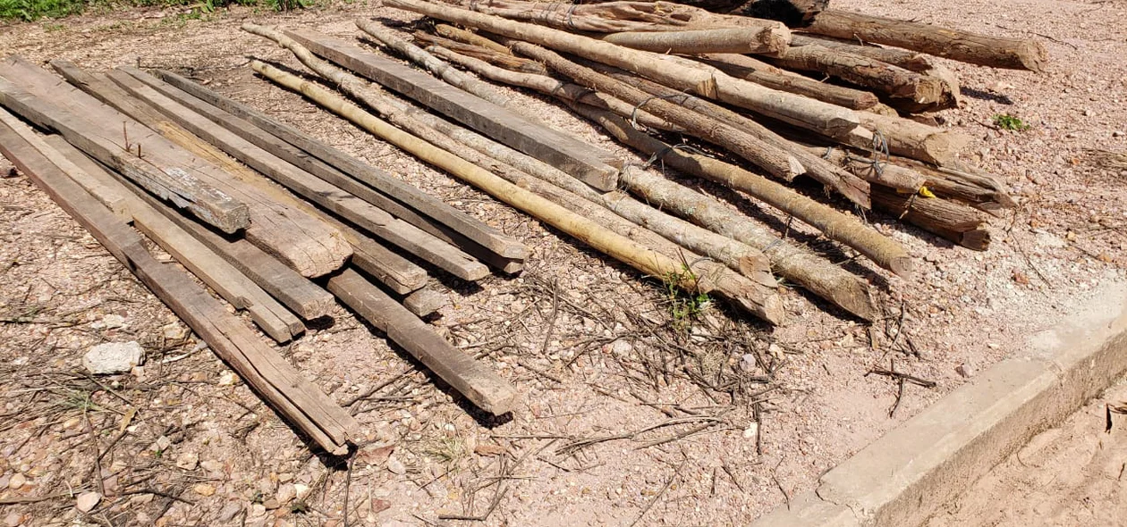 Materiais utilizados pelas pessoas que ocupam o local