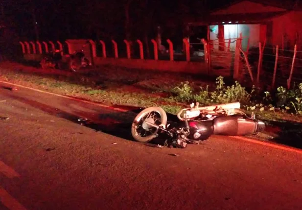Motociclista morre após acidente na PI 211 em Esperantina