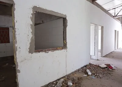 Obras paradas no CAPs da Vila Madre Teresa