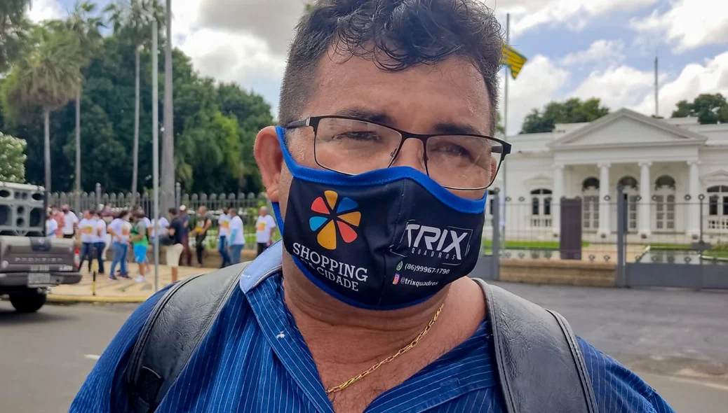 Presidente do sindicato dos microempreendedores de Teresina, Péricles Veloso
