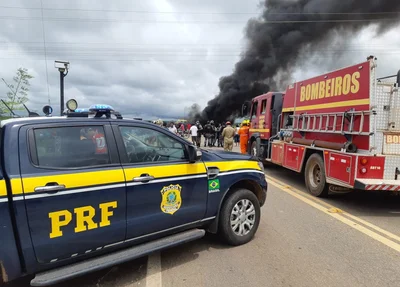 PRF acompanhou a manifestação