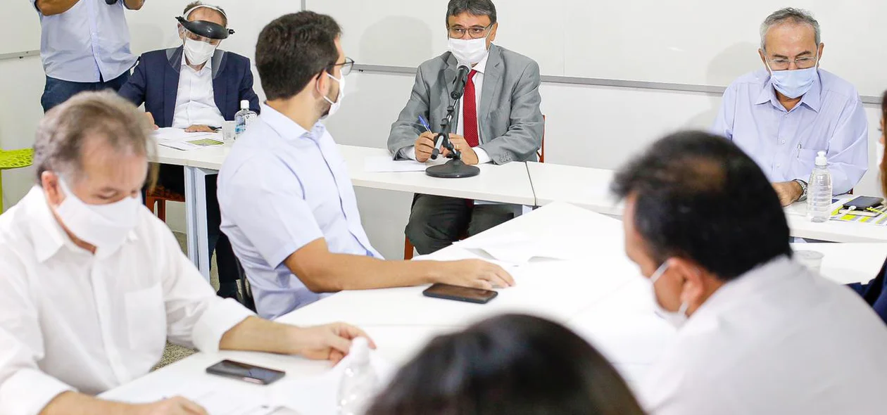 Reunião entre Wellington Dias e a bancada federal