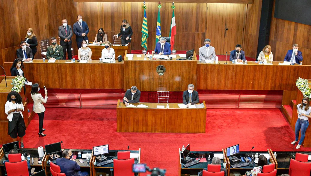 Solenidade de abertura do Ano Legislativo na Alepi