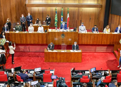 Solenidade de abertura do Ano Legislativo na Alepi