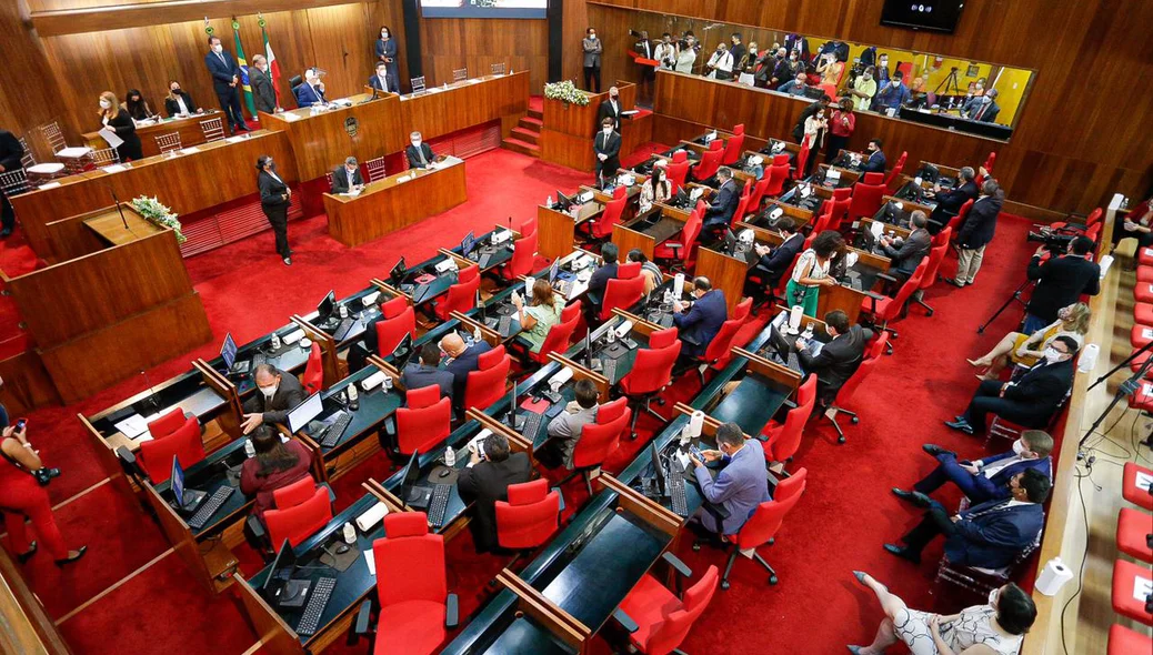 Solenidade de abertura do Ano Legislativo na Assembleia Legislativa
