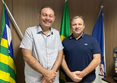 Vereador Leonardo Eulálio e Jeová Alencar