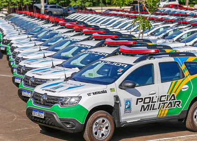 Viaturas da Polícia Militar do Piauí