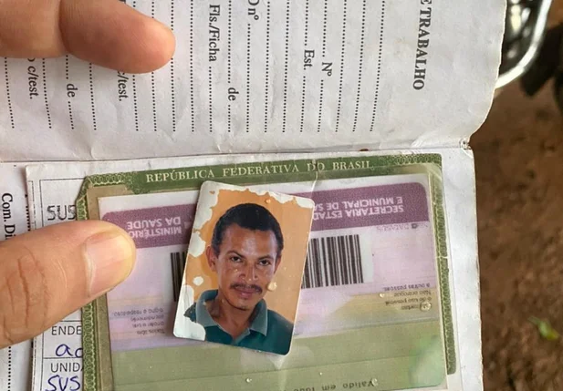 A ossada seria de um homem identificado como Manoel Divino