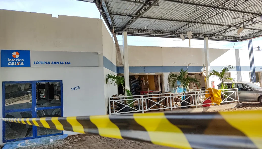 A perícia isolou o local