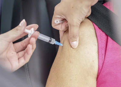Aplicação da vacina
