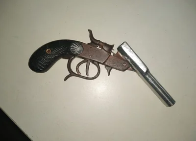 Arma apreendida pela PM