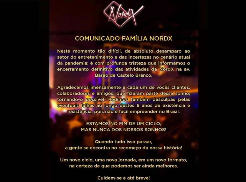 Comunicado da NordX