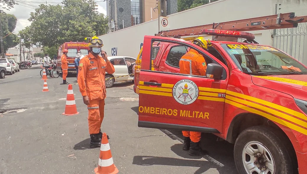 Corpo de Bombeiros foi acionado
