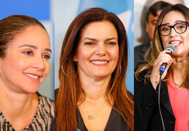 Deputadas Lucy Soares, Margarete Coelho e Rejane Dias