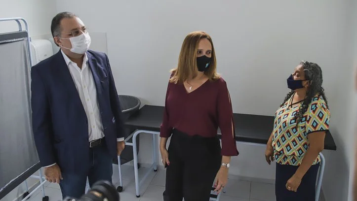 Florentino Neto e Viviane Moura