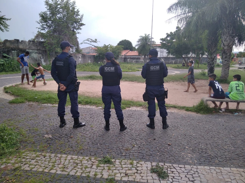 Guardas Municipais na Operação Saturação
