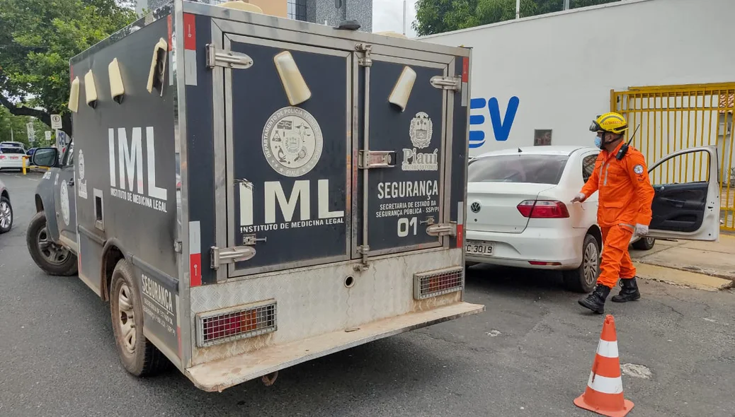IML foi acionado para remover o corpo da vítima