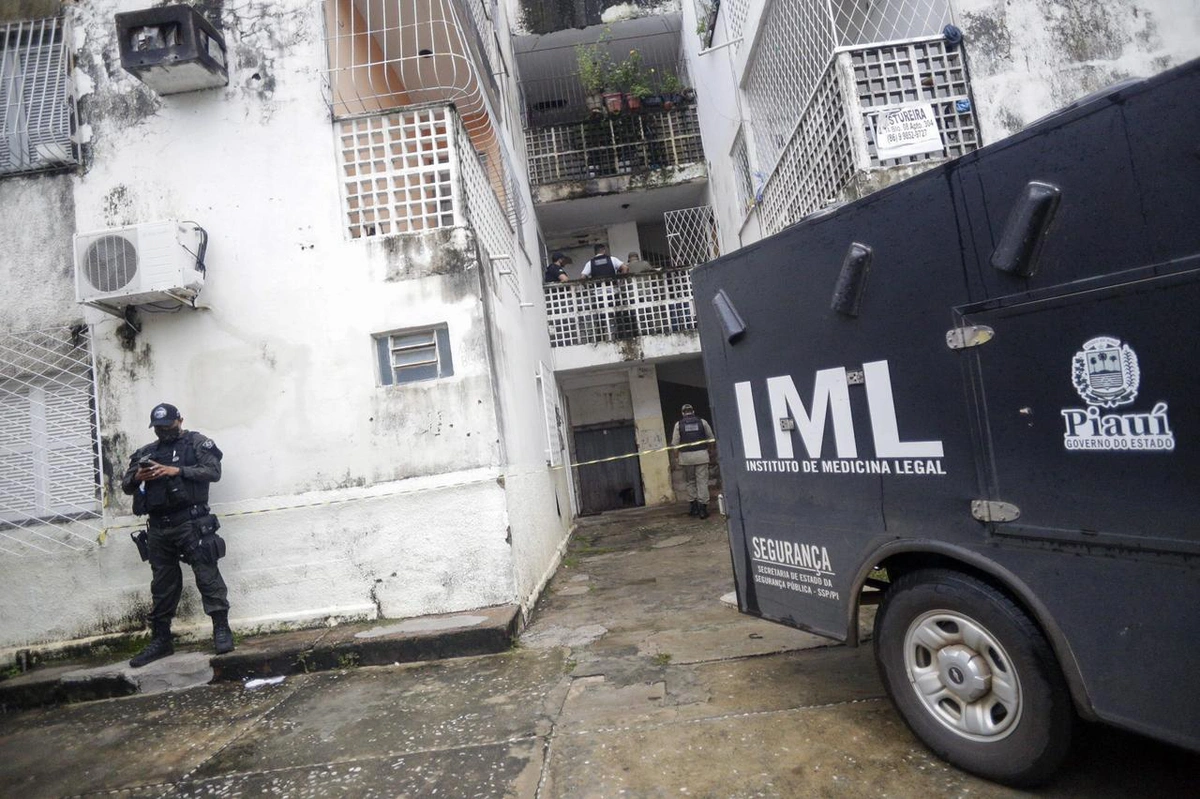 IML no local do crime