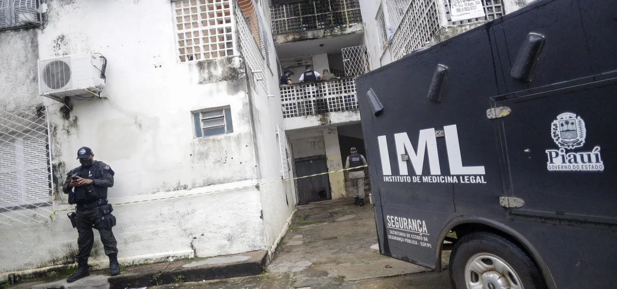 IML no local do crime