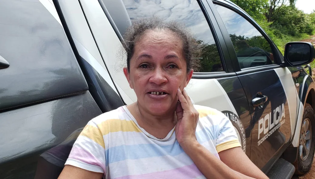 Mãe da vítima