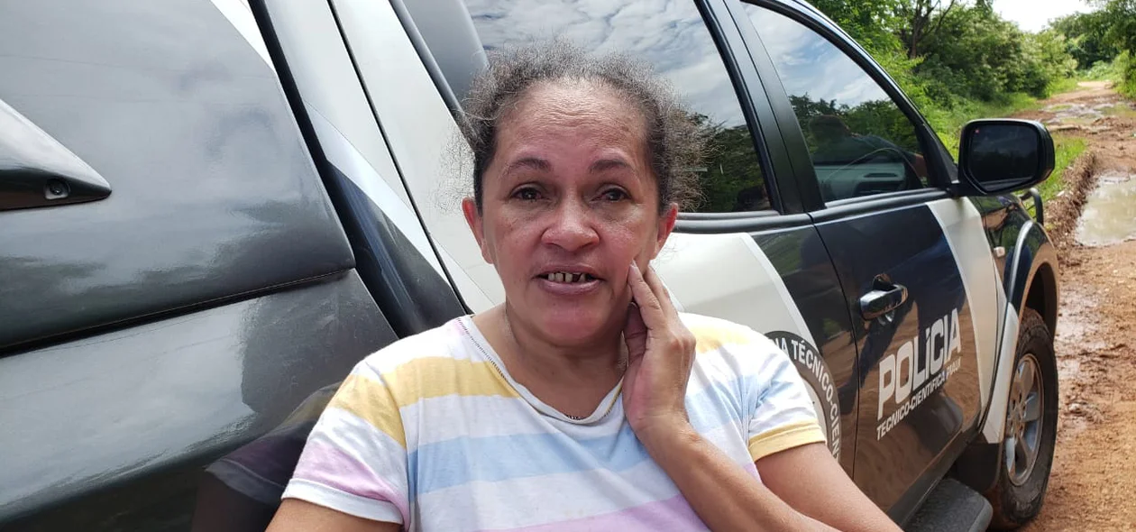 Mãe da vítima